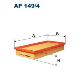 Compre Filtro de ar da FILTRON AP 149/4 a um preço baixo por 12,18 €