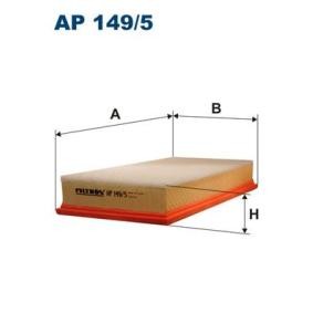 Compre Filtro de ar da FILTRON AP 149/5 a um preço baixo por 13,30 €