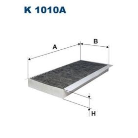 Compre Filtro, ar do habitáculo da FILTRON K 1010A a um preço baixo por 13,33 €