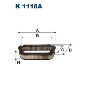 Comprar Filtro de habitáculo de FILTRON K 1025 a bajo precio de 11,39 €