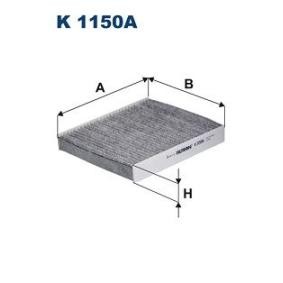 Compre Filtro, ar do habitáculo da FILTRON K 1150A a um preço baixo por 15,41 €