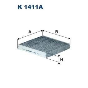 Compre Filtro, ar do habitáculo da FILTRON K 1411A a um preço baixo por 15,31 €