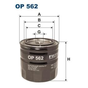 Köp Oljefilter av FILTRON OP 562 till det låga priset 99,20 kr