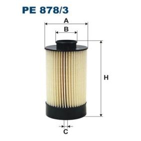 Achetez des Filtre à carburant FILTRON PE 878/3 à prix pour 19,07 €