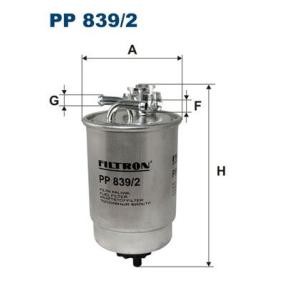 Compre Filtro de combustível da FILTRON PP 839/2 a um preço baixo por 16,19 €
