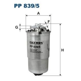 Compre Filtro de combustível da FILTRON PP 839/5 a um preço baixo por 16,90 €