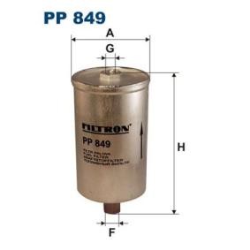 Compre Filtro de combustível da FILTRON PP 849 a um preço baixo por 15,25 €