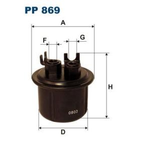 Comprar Filtro combustible de FILTRON PP 869 a bajo precio de 19,43 €