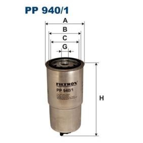 Comprar Filtro combustible de FILTRON PP 940/1 a bajo precio de 17,12 €