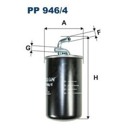 Achetez des Filtre à carburant FILTRON PP 946/4 à prix pour 19,78 €