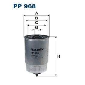 Achetez des Filtre à carburant FILTRON PP 968 à prix pour 13,58 €