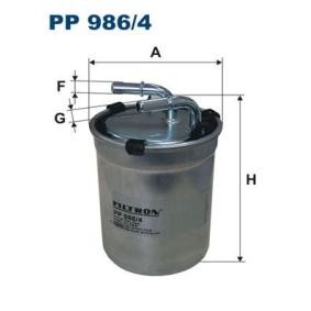 Compre Filtro de combustível da FILTRON PP 986/4 a um preço baixo por 20,82 €