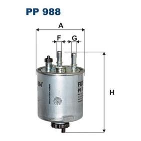 Compre Filtro de combustível da FILTRON PP 988 a um preço baixo por 24,74 €