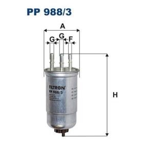 Compre Filtro de combustível da FILTRON PP 988/3 a um preço baixo por 22,56 €