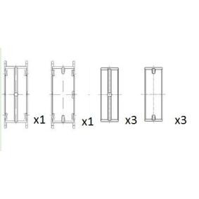 Acquista Bronzine di banco da FAI AutoParts BM1013-STD a buon mercato per soli 57,34 €