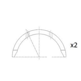 Acquista Spessore di registro, Albero a gomiti da FAI AutoParts BT3004-STD a buon mercato per soli 8,87 €
