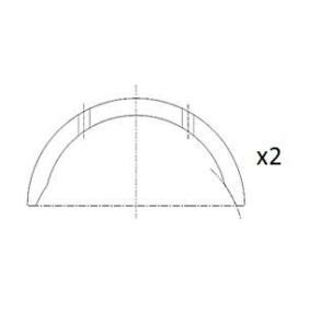 Acquista Spessore di registro, Albero a gomiti da FAI AutoParts BT3007-STD a buon mercato per soli 4,01 €