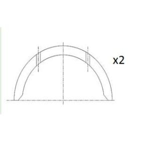 Acquista Spessore di registro, Albero a gomiti da FAI AutoParts BT3010-STD a buon mercato per soli 4,67 €