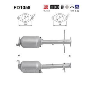 Compre Filtro de partículas da AS FD1059 a um preço baixo por 374,00 €