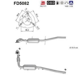 Compre Filtro de partículas da AS FD5082 a um preço baixo por 497,80 €