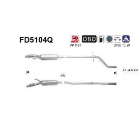 Compre Filtro de partículas da AS FD5104Q a um preço baixo por 793,78 €