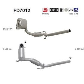 Compre Filtro de partículas da AS FD7012 a um preço baixo por 389,91 €