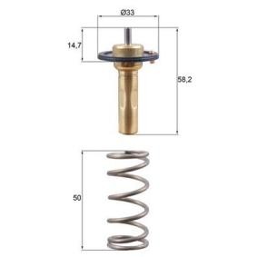 Achetez des Thermostat d'eau MAHLE ORIGINAL TX 265 89D à prix pour 30,83 €