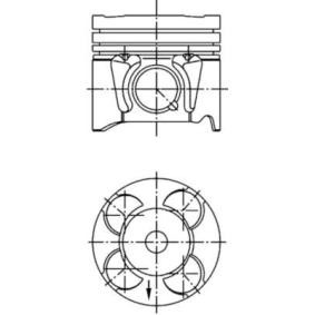 Acquista Pistone motore da KOLBENSCHMIDT 41660620 a buon mercato per soli 106,75 €
