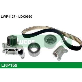 Achetez des Kit de distribution + pompe à eau LUCAS LKP159 à prix pour 177,57 €