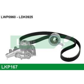 Wasserpumpe + Zahnriemensatz von LUCAS LKP167