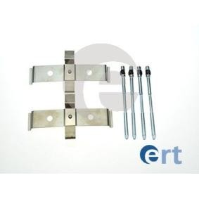 Compre Kit de acessórios, pastilhas de travão da ERT 420084 a um preço baixo por 13,05 €