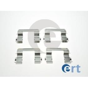 Compre Kit de acessórios, pastilhas de travão da ERT 420262 a um preço baixo por 5,64 €