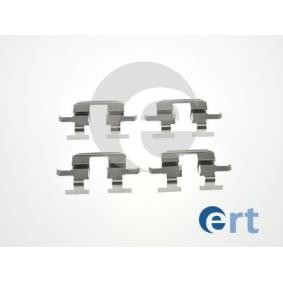 Compre Kit de acessórios, pastilhas de travão da ERT 420290 a um preço baixo por 4,61 €