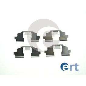 Compre Kit de acessórios, pastilhas de travão da ERT 420292 a um preço baixo por 5,34 €
