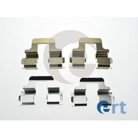 Compre Kit de acessórios, pastilhas de travão da ERT 420301 a um preço baixo por 6,59 €