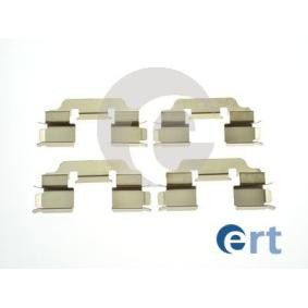 Compre Kit de acessórios, pastilhas de travão da ERT 420314 a um preço baixo por 6,47 €