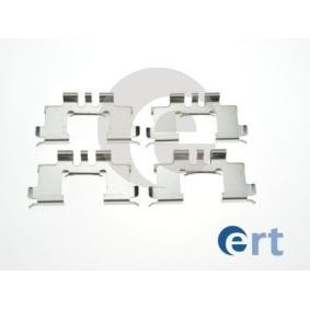 Compre Kit de acessórios, pastilhas de travão da ERT 420320 a um preço baixo por 6,64 €