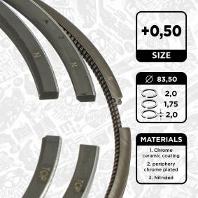Compre Jogo de segmentos do êmbolo da ET ENGINETEAM R1010050 a um preço baixo por 43,76 €