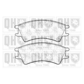 Achetez des Plaquettes de frein QUINTON HAZELL BP1115 à prix pour 42,74 €