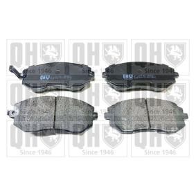 Achetez des Plaquettes de frein QUINTON HAZELL BP1362 à prix pour 53,27 €