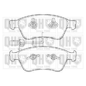 Achetez des Plaquettes de frein QUINTON HAZELL BP1497 à prix pour 176,46 €