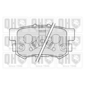 Achetez des Plaquettes de frein QUINTON HAZELL BP1590 à prix pour 59,13 €