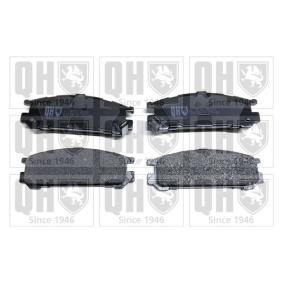 Achetez des Plaquettes de frein QUINTON HAZELL BP722 à prix pour 48,19 €