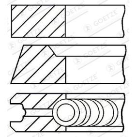 Achetez des Jeu de segments de pistons GOETZE ENGINE 08-283600-00 à prix pour 21,93 €