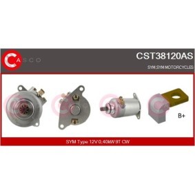 Comprar Motor eléctrico, ventilador del radiador de CASCO CEF77013GS a bajo precio de 222,00 €
