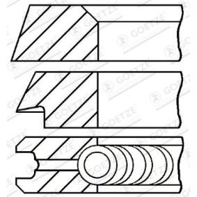 Achetez des Jeu de segments de pistons GOETZE ENGINE 08-399100-00 à prix pour 16,52 €