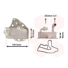 Achetez des Radiateur d'huile VAN WEZEL 37013708 à prix pour 74,75 €