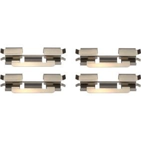 Compre Kit de acessórios, pastilhas de travão da TRW PFK813 a um preço baixo por 11,38 €