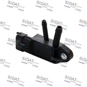Compre Sensor, pressãodos gases de escape da SIDAT 84.358A2 a um preço baixo por 37,55 €
