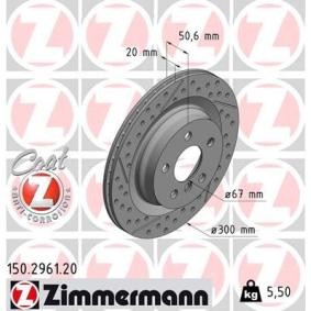 Bremsscheibe 150.2961.20 für MINI